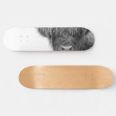 Hoogland Kabelzwart & wit #4 Persoonlijk Skateboard (Horizontaal)