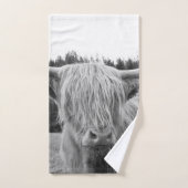 Hoogland Koe #6 #wall #art Bad Handdoek (Handdoek)