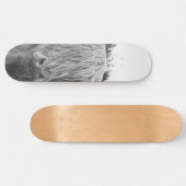 Hoogland Koe #6 #wall #art Persoonlijk Skateboard (Horizontaal)