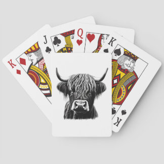 Hoogland-Koe-afspeelkaarten Pokerkaarten