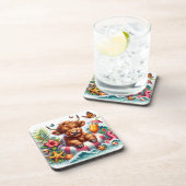 Hoogland Koe Bier Onderzetter (Rechterzijde)