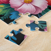 Hoogland Koe Bloemstuk Legpuzzel (Zijkant)