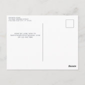 Hoogland Koe Boerderij Dier Patriottisch Baby show Briefkaart (Achterkant)