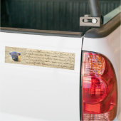 Hoogland koe bumpersticker (Op Truck)