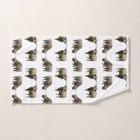 Hoogland Koe Frenzy Bathroom Towel Set Bad Handdoek (Handdoek)