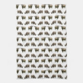 Hoogland Koe Frenzy Kitchen Towel (kies kleur) Theedoek (Verticaal)