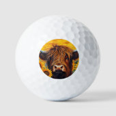 Hoogland Koe Golfballen (Voorkant)