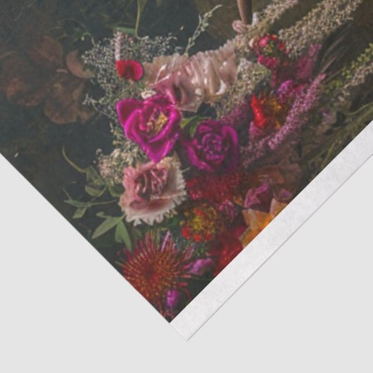 Hoogland Koe in Boho stijl Decoupage Tissuepapier (Detail)