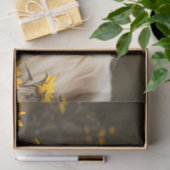 Hoogland Koe in het veld van zonnebloemen Decoupag Tissuepapier (Geschenk)