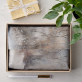 Hoogland Koe in Sneeuw 1 Decoupage Paper Tissuepapier (Geschenk)