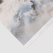 Hoogland Koe in Sneeuw 1 Decoupage Paper Tissuepapier (Detail)