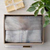 Hoogland Koe in Sneeuw 3 Decoupage Paper Tissuepapier (Geschenk)