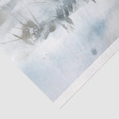 Hoogland Koe in Snow 2 Decoupage Paper Tissuepapier (Detail)