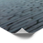 Hoogland Koe in Times Square Poster (Hoek)