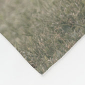 Hoogland koe kalf herfstgrasveld fleece deken (Hoek)