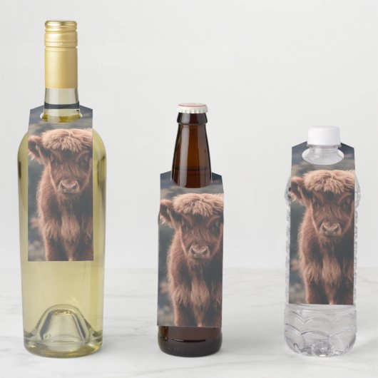 Hoogland koe kalf herfstgrasveld flessenhanger (In situ)