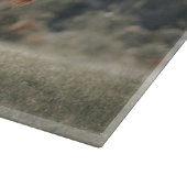 Hoogland koe kalf herfstgrasveld snijplank (Hoek)