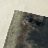 Hoogland koe kalf herfstgrasveld strandlaken (In situ)