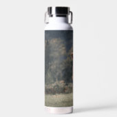 Hoogland koe kalf herfstgrasveld waterfles (Voorkant)