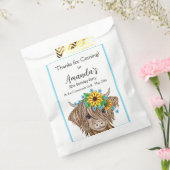 Hoogland Koe, Koe Birthday Party Bedankzakje (Gezegeld)