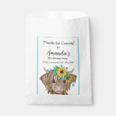 Hoogland Koe, Koe Birthday Party Bedankzakje (Voorkant)