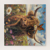 Hoogland Koe Legpuzzel (Horizontaal)