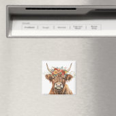 Hoogland Koe. Magneet (Insitu (Vaatwasser))