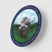 Hoogland Koe, mijn hart in de hooglanden Ronde Klok (Hoek)