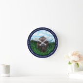 Hoogland Koe, mijn hart in de hooglanden Ronde Klok (Huis)