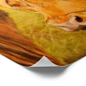 Hoogland Koe, Oliepasta Poster (Hoek)