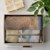  hoogland Koe ontkoppeling Tissuepapier (Geschenk)