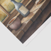  hoogland Koe ontkoppeling Tissuepapier (Detail)