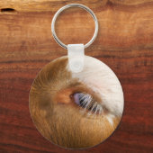 Hoogland Koe Oogoog Sleutelhanger (Voorkant)