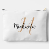 Hoogland koe portret eigen naam initiaal monogram etui (Achterkant)