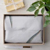 Hoogland koe portret eigen naam initiaal monogram tissuepapier (Geschenk)