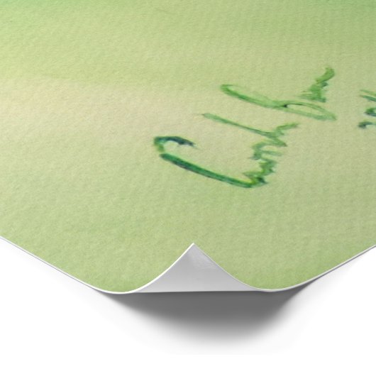 Hoogland koe poster (Hoek)