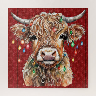 Hoogland Koe Puzzle Legpuzzel