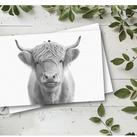 Hoogland Koe Schattig Tissuepapier