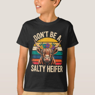 Hoogland Koe Shirt Grappig Mannen Vrouwen