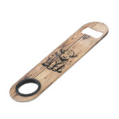 Hoogland Koe Speed Flessenopener (Voorkant Gekanteld)