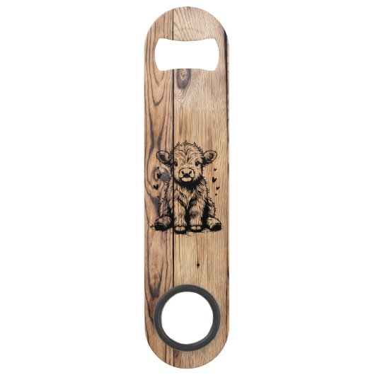 Hoogland Koe Speed Flessenopener (Voorkant)