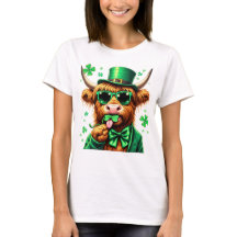 Hoogland Koe St Patrick's Day, Retro Patricks Day