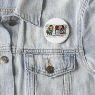Hoogland Koe Tandheelkundige Hygiënist Afstudeerfo Ronde Button 5,7 Cm