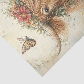 Hoogland Koe Tissuepapier (Detail)