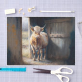 Hoogland Koe Tissuepapier (Craft)