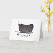 hoogland koe, tony fernandes kaart (Gele Bloem)