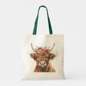 Hoogland Koe Tote Bag (Achterkant)