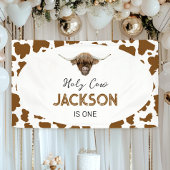 Hoogland Koe Verjaardag Spandoek