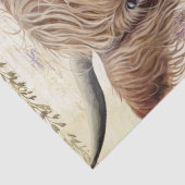 Hoogland Koe Zomer Tissuepapier (Detail)