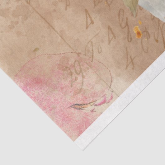 Hoogland Koe Zonnebloemen 6 Decoupage papier (Detail)